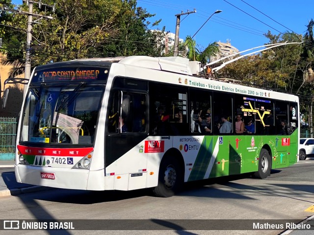 Next Mobilidade - ABC Sistema de Transporte 7402 na cidade de São Bernardo do Campo, São Paulo, Brasil, por Matheus Ribeiro. Número da foto: #13201472.