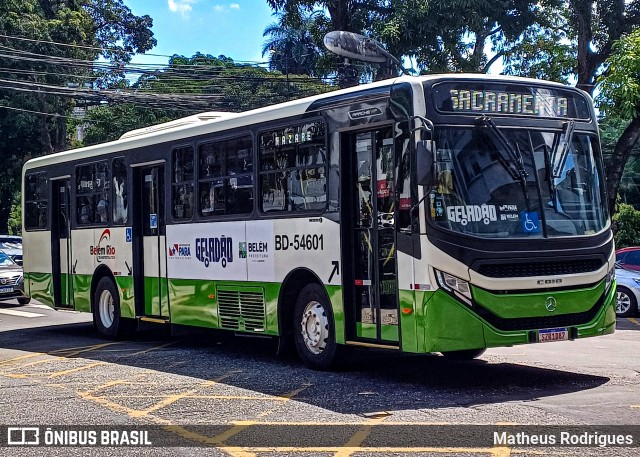 Belém Rio Transportes BD-54601 na cidade de Belém, Pará, Brasil, por Matheus Rodrigues. Número da foto: #13199803.