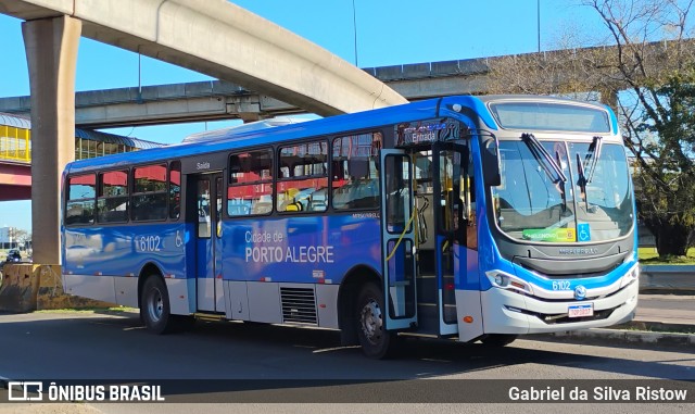 Auto Viação Navegantes 6102 na cidade de Porto Alegre, Rio Grande do Sul, Brasil, por Gabriel da Silva Ristow. Número da foto: #13201976.