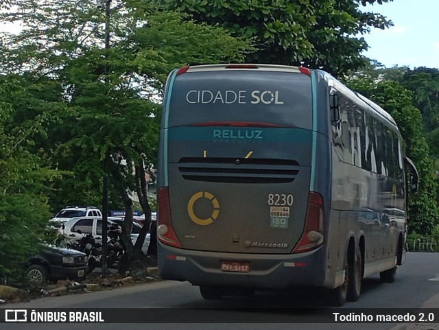Viação Cidade Sol 8230 na cidade de Valença, Bahia, Brasil, por Todinho macedo 2.0. Número da foto: #13201146.