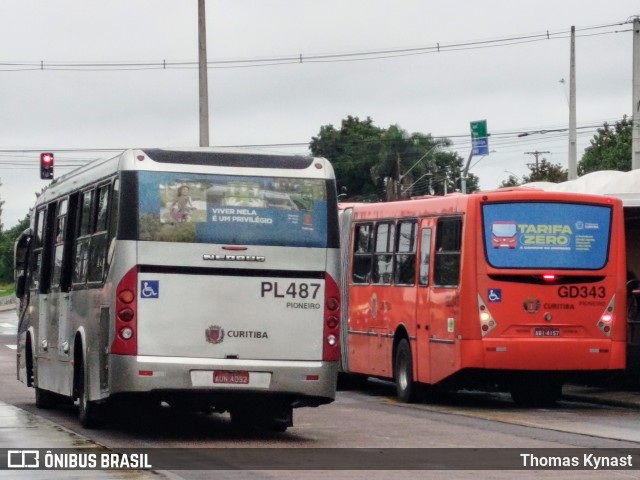 SPE VIA MOBILIDADE S/A PL487 na cidade de Curitiba, Paraná, Brasil, por Thomas Kynast. Número da foto: #13199425.