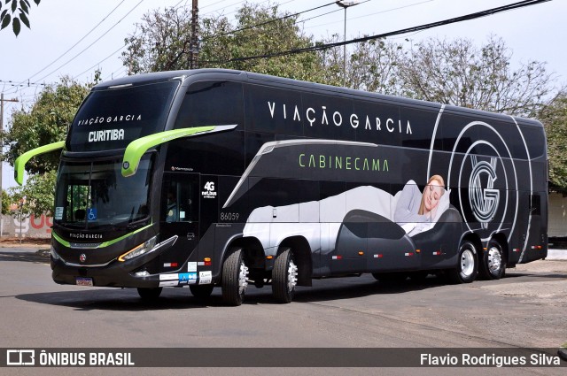 Viação Garcia 86059 na cidade de Paranavaí, Paraná, Brasil, por Flavio Rodrigues Silva. Número da foto: #13199223.