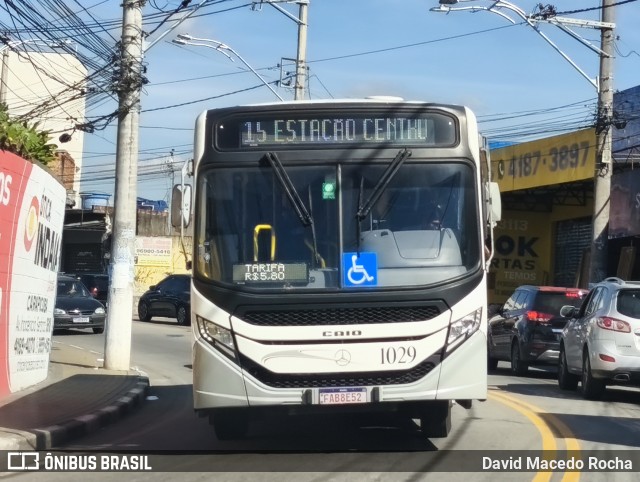 Del Rey Transportes 1029 na cidade de Carapicuíba, São Paulo, Brasil, por David Macedo Rocha. Número da foto: #13202069.