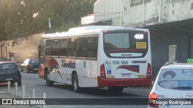 Transportadora Tinguá RJ 156.186 na cidade de Nova Iguaçu, Rio de Janeiro, Brasil, por Thiago Rodrigues. Número da foto: #13201111.