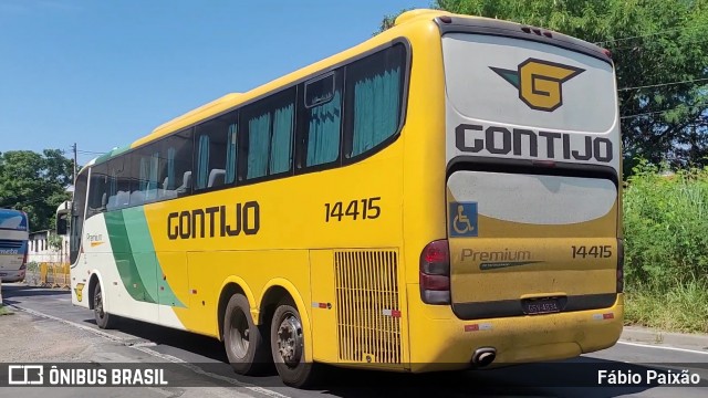 Empresa Gontijo de Transportes 14415 na cidade de Campinas, São Paulo, Brasil, por Fábio Paixão. Número da foto: #13201800.