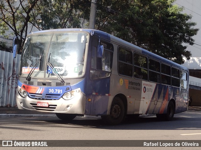 Empresa de Ônibus Vila Galvão 30.791 na cidade de São Paulo, São Paulo, Brasil, por Rafael Lopes de Oliveira. Número da foto: #13199578.