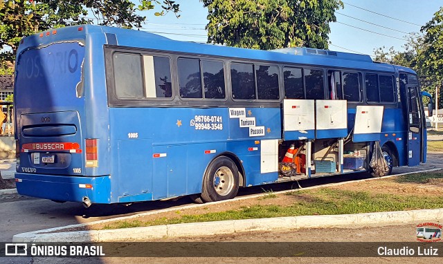 Ônibus Particulares 1005 na cidade de Rio de Janeiro, Rio de Janeiro, Brasil, por Claudio Luiz. Número da foto: #13201436.