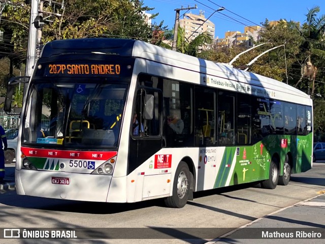 Next Mobilidade - ABC Sistema de Transporte 5500 na cidade de São Bernardo do Campo, São Paulo, Brasil, por Matheus Ribeiro. Número da foto: #13201486.