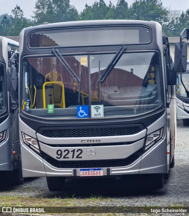 BluMob - Concessionária de Transporte Urbano de Blumenau 9212 na cidade de Blumenau, Santa Catarina, Brasil, por Iago Scheineider. Número da foto: #13199480.