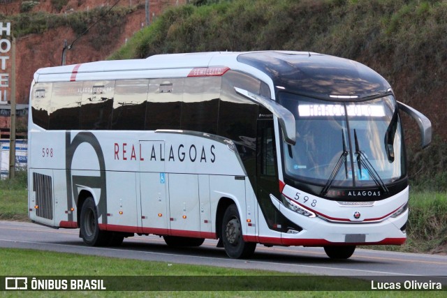 Real Alagoas de Viação 598 na cidade de Muriaé, Minas Gerais, Brasil, por Lucas Oliveira. Número da foto: #13200237.
