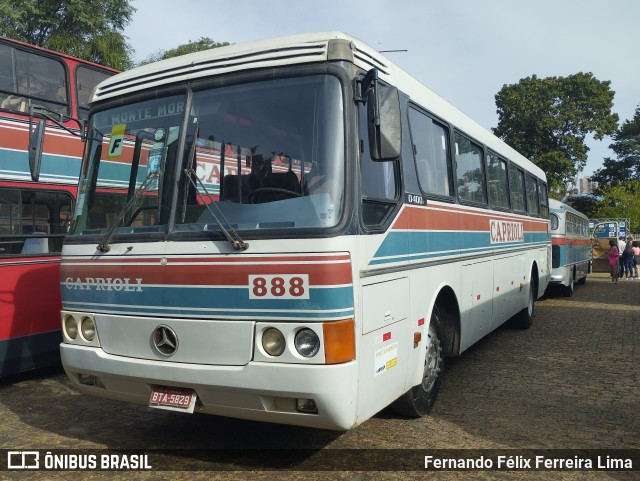 Viação Caprioli 888 na cidade de Campinas, São Paulo, Brasil, por Fernando Félix Ferreira Lima. Número da foto: #13200707.