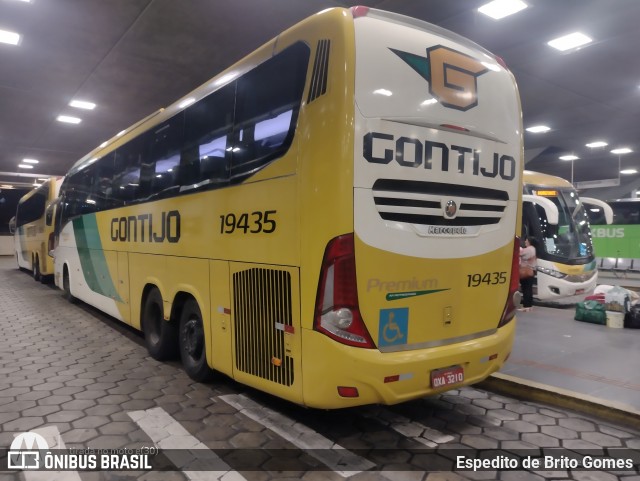 Empresa Gontijo de Transportes 19435 na cidade de Belo Horizonte, Minas Gerais, Brasil, por Espedito de Brito Gomes. Número da foto: #13200088.
