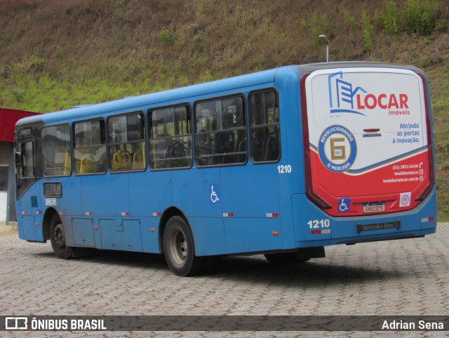 Enscon Viação 1210 na cidade de João Monlevade, Minas Gerais, Brasil, por Adrian Sena. Número da foto: #13201775.