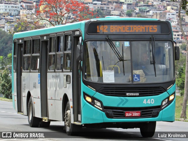 VSFL - Viação São Francisco 440 na cidade de Juiz de Fora, Minas Gerais, Brasil, por Luiz Krolman. Número da foto: #13200081.