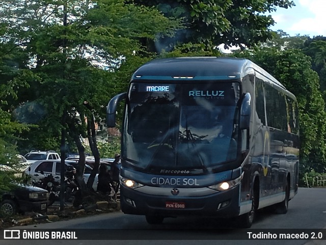 Viação Cidade Sol 8260 na cidade de Valença, Bahia, Brasil, por Todinho macedo 2.0. Número da foto: #13201143.