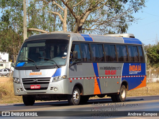 Viação Indaiá 6247 na cidade de Pirapora, Minas Gerais, Brasil, por Andrew Campos. Número da foto: #13200402.