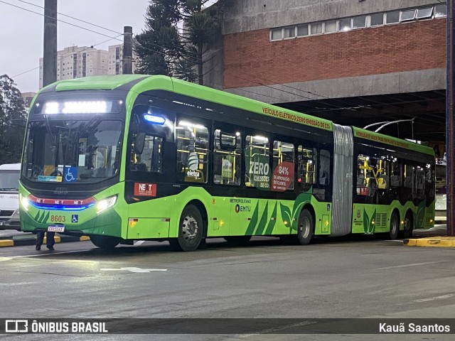 Next Mobilidade - ABC Sistema de Transporte 8603 na cidade de São Bernardo do Campo, São Paulo, Brasil, por Kauã Saantos. Número da foto: #13201660.