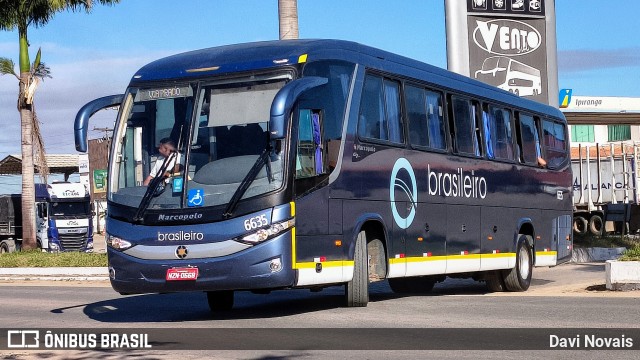 Expresso Brasileiro 6635 na cidade de Teixeira de Freitas, Bahia, Brasil, por Davi Novais. Número da foto: #13199341.