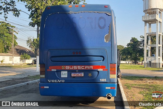 Ônibus Particulares 1005 na cidade de Rio de Janeiro, Rio de Janeiro, Brasil, por Claudio Luiz. Número da foto: #13201440.