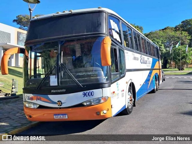 Ellen Tur Fretamento & Turismo 9000 na cidade de Belo Horizonte, Minas Gerais, Brasil, por Jorge Elias Neres. Número da foto: #13201190.