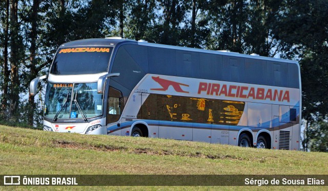 Viação Piracicabana 192404 na cidade de Pardinho, São Paulo, Brasil, por Sérgio de Sousa Elias. Número da foto: #13201941.