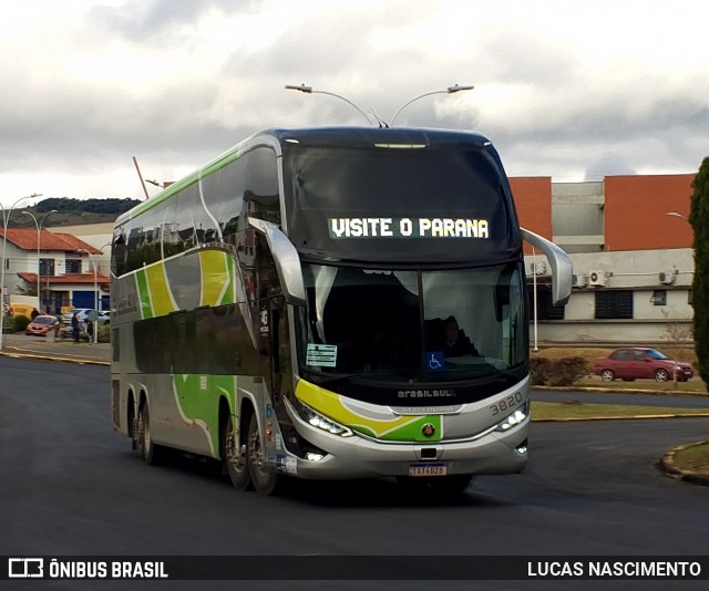 Brasil Sul Linhas Rodoviárias 3820 na cidade de Lages, Santa Catarina, Brasil, por LUCAS NASCIMENTO. Número da foto: #13199330.