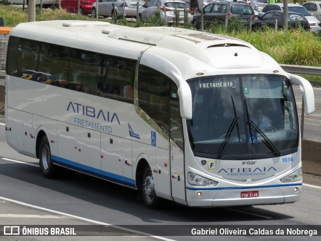 Viação Atibaia São Paulo 1614 na cidade de Aparecida, São Paulo, Brasil, por Gabriel Oliveira Caldas da Nobrega. Número da foto: #13200309.