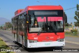Subus 3001 na cidade de La Pintana, Santiago, Metropolitana de Santiago, Chile, por Benjamín Tomás Lazo Acuña. Número da foto: #13201233.