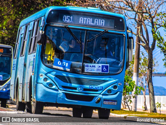 Viação Modelo 9023 na cidade de Aracaju, Sergipe, Brasil, por Ronald Gabriel. Número da foto: #13202658.