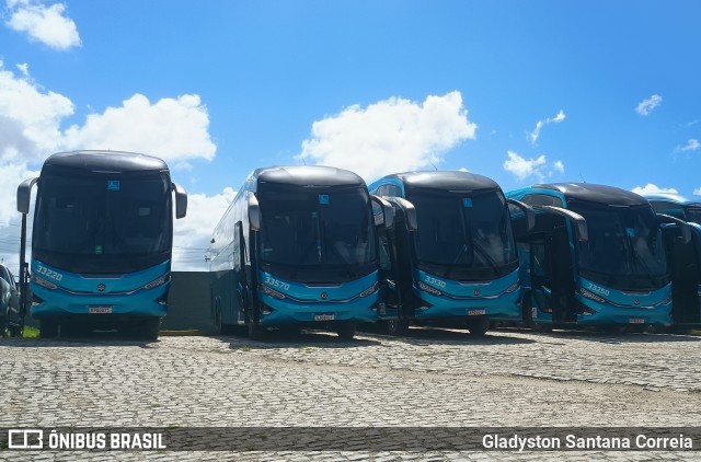 Viação Águia Branca 33570 na cidade de Aracaju, Sergipe, Brasil, por Gladyston Santana Correia. Número da foto: #13203825.