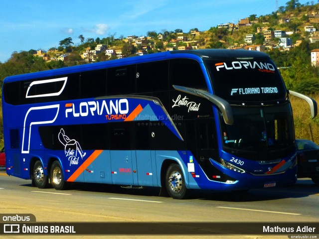 Floriano Turismo 2430 na cidade de Belo Horizonte, Minas Gerais, Brasil, por Matheus Adler. Número da foto: #13204245.