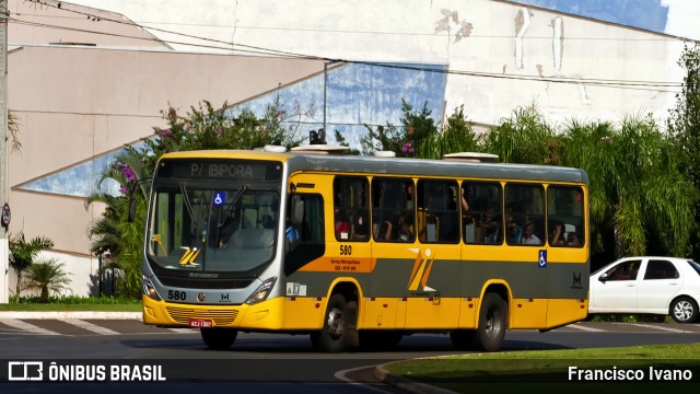 TIL Transportes Coletivos 580 na cidade de Londrina, Paraná, Brasil, por Francisco Ivano. Número da foto: #13204795.