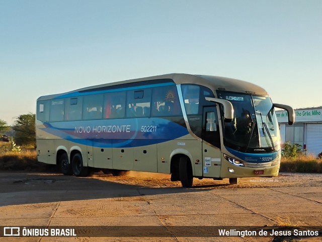 Viação Novo Horizonte 502211 na cidade de Anagé, Bahia, Brasil, por Wellington de Jesus Santos. Número da foto: #13202787.