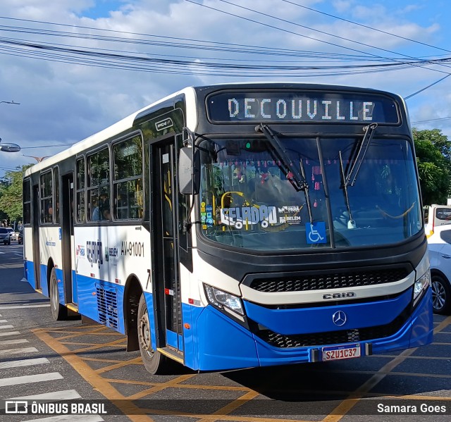 Autoviária Paraense AV-91001 na cidade de Belém, Pará, Brasil, por Samara Goes. Número da foto: #13202766.
