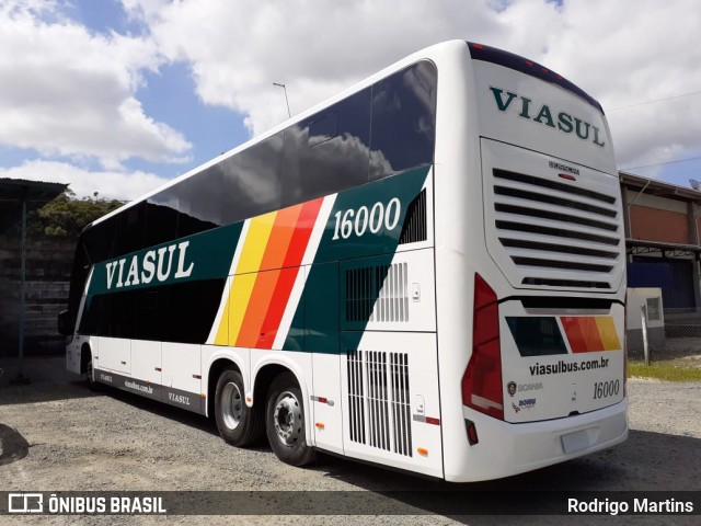 Viasul - Auto Viação Venâncio Aires 16000 na cidade de Joinville, Santa Catarina, Brasil, por Rodrigo Martins. Número da foto: #13202212.