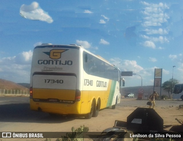 Empresa Gontijo de Transportes 17340 na cidade de Taquaritinga do Norte, Pernambuco, Brasil, por Lenilson da Silva Pessoa. Número da foto: #13203631.