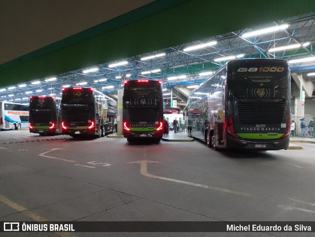 Viação Garcia 86119 na cidade de São Paulo, São Paulo, Brasil, por Michel Eduardo da Silva. Número da foto: #13204570.