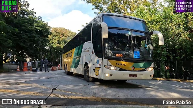 Empresa Gontijo de Transportes 14475 na cidade de São Paulo, São Paulo, Brasil, por Fábio Paixão. Número da foto: #13202698.