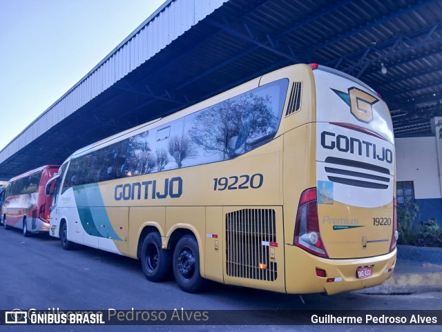 Empresa Gontijo de Transportes 19220 na cidade de Lambari, Minas Gerais, Brasil, por Guilherme Pedroso Alves. Número da foto: #13202748.