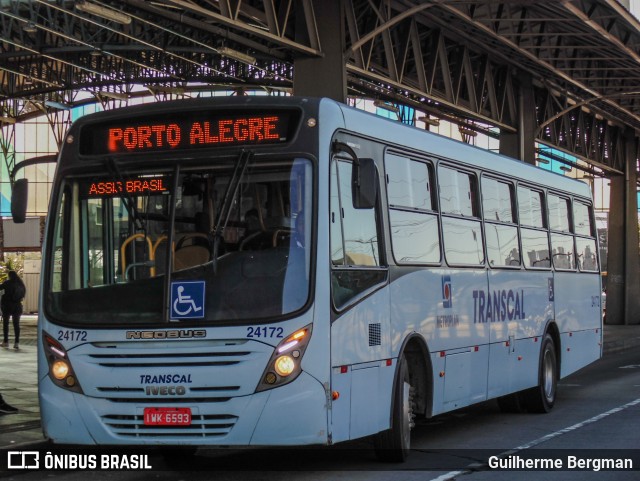 Transcal Sul Transportes Coletivos 24172 na cidade de Porto Alegre, Rio Grande do Sul, Brasil, por Guilherme Bergman. Número da foto: #13202260.