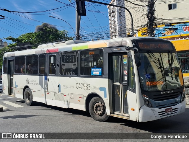 Viação Redentor C47583 na cidade de Rio de Janeiro, Rio de Janeiro, Brasil, por Danyllo Henrique. Número da foto: #13202907.