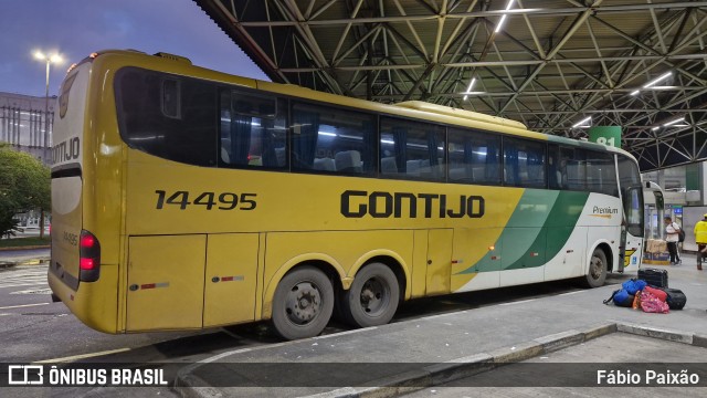 Empresa Gontijo de Transportes 14495 na cidade de São Paulo, São Paulo, Brasil, por Fábio Paixão. Número da foto: #13202699.