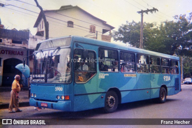 AVISA - Auto Viação Santo Agostinho 5900 na cidade de Belo Horizonte, Minas Gerais, Brasil, por Franz Hecher. Número da foto: #13203536.