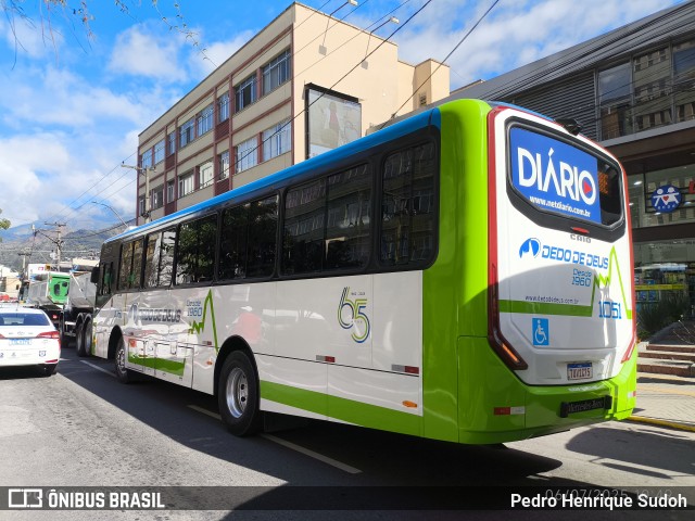 Viação Dedo de Deus 1051 na cidade de Teresópolis, Rio de Janeiro, Brasil, por Pedro Henrique Sudoh. Número da foto: #13202358.