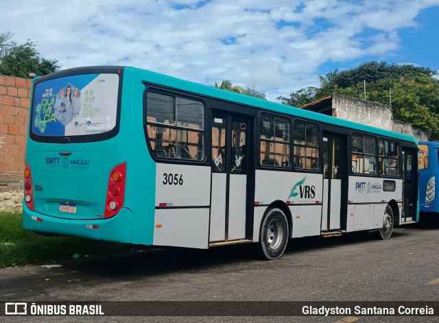 VRS - Viação Roberto Santana 3056 na cidade de Aracaju, Sergipe, Brasil, por Gladyston Santana Correia. Número da foto: #13203548.