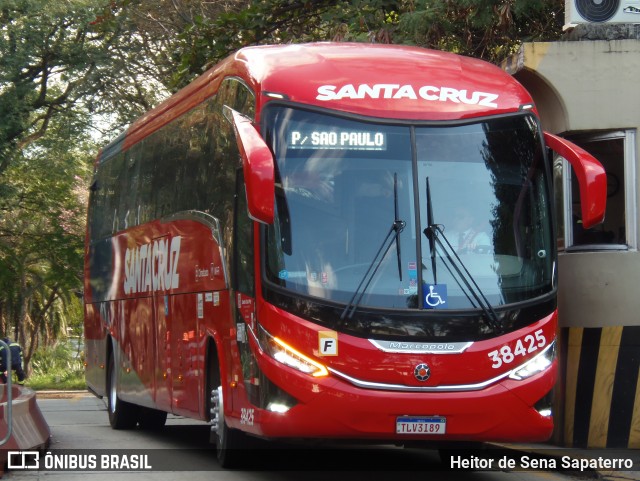 Viação Santa Cruz 38425 na cidade de São Paulo, São Paulo, Brasil, por Heitor de Sena Sapaterro. Número da foto: #13202556.