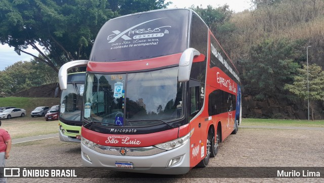 Expresso São Luiz 9080 na cidade de Campinas, São Paulo, Brasil, por Murilo Lima. Número da foto: #13202687.