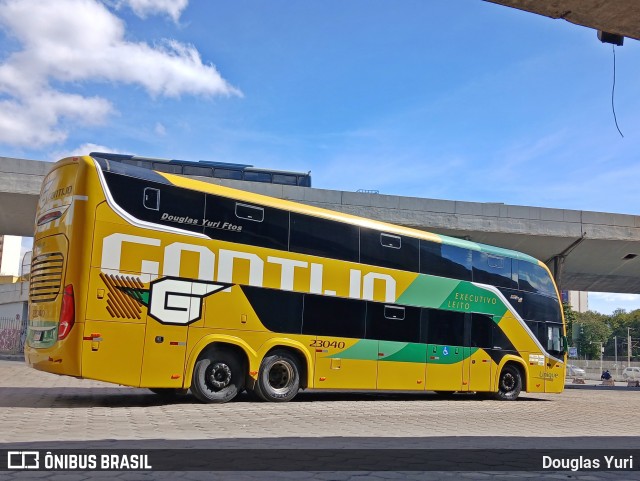 Empresa Gontijo de Transportes 23040 na cidade de Belo Horizonte, Minas Gerais, Brasil, por Douglas Yuri. Número da foto: #13202864.