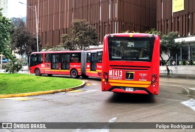 SI-18 S.A.S. M1413 na cidade de Bogotá, Colômbia, por Felipe Rodriguez. Número da foto: #13203129.