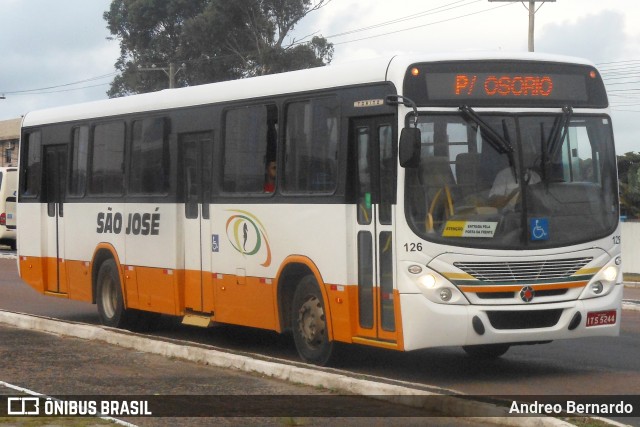 Expresso São José 126 na cidade de Tramandaí, Rio Grande do Sul, Brasil, por Andreo Bernardo. Número da foto: #13203592.